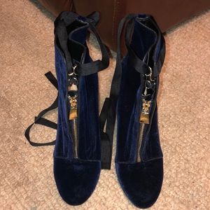 Zara Velvet Boots